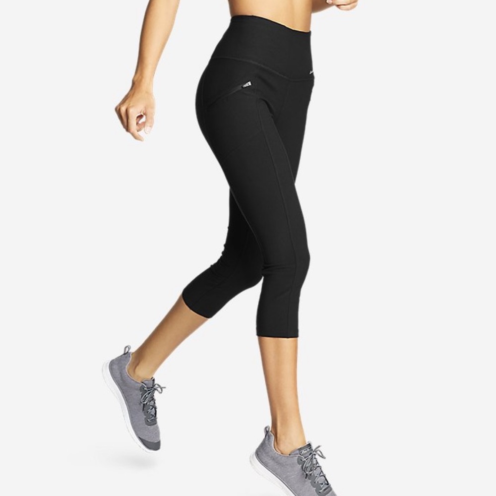Eddie Bauer Trail Tight Capris - High Rise